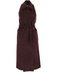 Max Mara - Abbozzi1234 Sleeveless Coat - Lyst