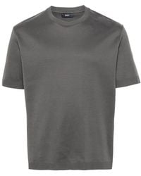 Herno - Silk Blend T Shirt - Lyst