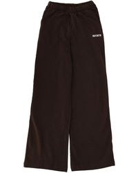 ROTATE BIRGER CHRISTENSEN - Pants With Logo - Lyst