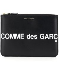 Comme des Garçons - Comme des Garcons Portemonnaie aus Leder mit Logo - Lyst
