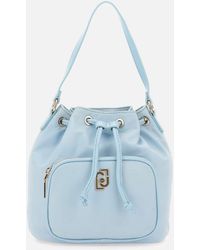 Liu Jo - Sacca Di Secchio Azzurra Achala Con Pochette - Lyst