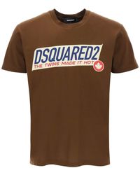 DSquared² - Camiseta estampada cool Fit - Lyst