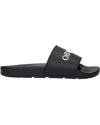 Off-White c/o Virgil Abloh - Industrial Belt Logo Slide Sandal - Lyst