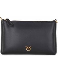Pinko - Bolso 'Flat Horizontal' hecho de cuero. - Lyst