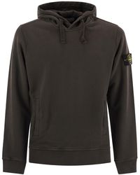 Stone Island - Hoodie Met Zakzakje - Lyst