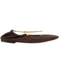 Stella McCartney - Suede Ballet Flats - Lyst