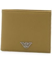 Emporio Armani - Logo Bifold Wallet - Lyst