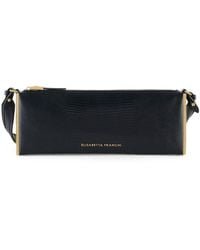 Elisabetta Franchi - Faux Leather Shoulder Bag - Lyst