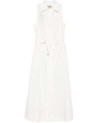 Woolrich - Cotton Chemisier Dress - Lyst