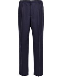 Fendi - Wollen Broek - Lyst