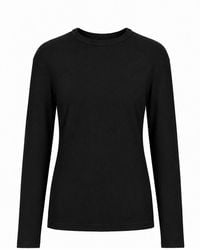 LA ROSE - Long Sleeve Jersey T Shirt - Lyst
