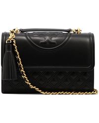 Tory Burch - Small Fleming Convertible Leather Shoulder Bag - Lyst