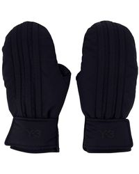 Y-3 - Handschoenen Synthetisch Zwart - Lyst