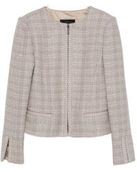 Emporio Armani - Wool Blend Blazer Jacket - Lyst