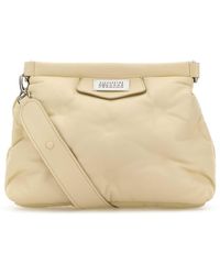 Maison Margiela - Ivory Nappa Leather Small Glam Slam Classique Crossbody Bag - Lyst