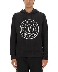 Versace Jeans Couture - Sweatshirt With Logo - Lyst