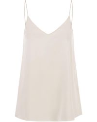 Antonelli - Fluid Silk Stretch Camisole Top - Lyst