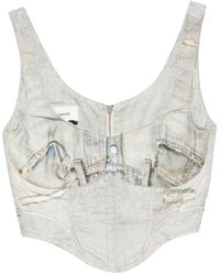 Haikure - Sleeveless V-neck Top - Lyst