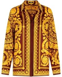Versace - Baroque Heritage Print Shirt - Lyst