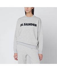 Jil Sander - Sweatshirt With Logo Print - Lyst
