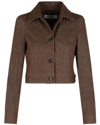 Max Mara - Carpa' Cotton Blazer - Lyst