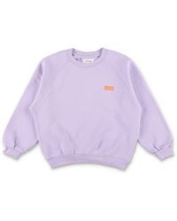 American Vintage - Girl's Logo Sweatshirt - Lyst