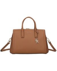 MICHAEL Michael Kors - Taschen .. Lederbraun - Lyst