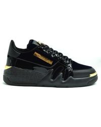 Giuseppe Zanotti - Sneakers With Cotton-Polyester Blend And Accents - Lyst