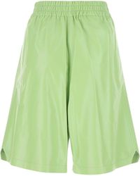 Bottega Veneta - Pastel Leather Shorts - Lyst