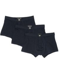 Emporio Armani - Lot De Deux Boxers À Patch Logo - Lyst