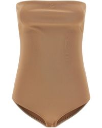 Courreges - Lingerie Bustier Bodysuit - Lyst