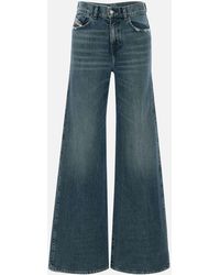 DIESEL - Schlagjeans Mit Weitem Bein - Lyst