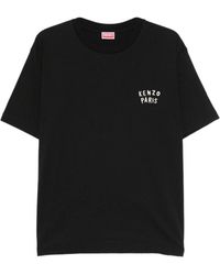 KENZO - T-Shirt Boke Heart À Logo Imprimé - Lyst