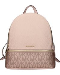 Michael Kors - Rhea Fabric Backpacks And Crossbody Bags/Dusty - Lyst