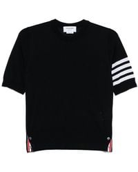 Thom Browne - Wool Crewneck Sweater - Lyst