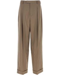 Valentino Garavani - Cappuccino Wool Pant - Lyst