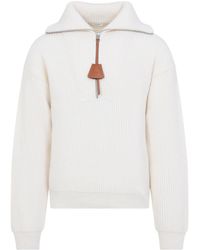 Celine - Trucker Sweater - Lyst