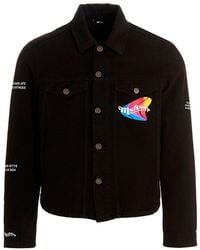 Msftsrep - Logo Denim Jacket - Lyst
