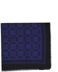 Versace - Sciarpa Quadrata Foulard - Lyst