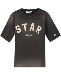 Golden Goose - Star Relaxed Fit T-Shirt - Lyst