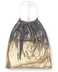 DIESEL - Slate Satin Tank Top - Lyst