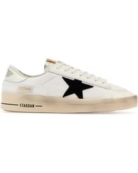 Golden Goose - Stardan Star Accented High-Top Sneakers - Lyst