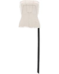 Rick Owens - Bustier Top - Lyst
