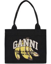 Ganni - Klassische Schultertasche - Lyst