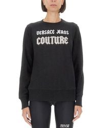 Versace Jeans Couture - Sweatshirt With Logo - Lyst