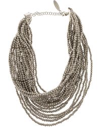 Brunello Cucinelli - Halskette in 925 Silber - Lyst