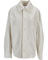 Ami Paris - Surchemise Rembourree De Coeur - Lyst