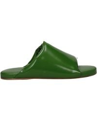 Bottega Veneta - Sandals And Clogs/Chili Pepper Leather - Lyst