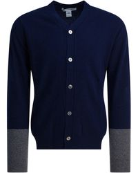 Comme des Garçons - Vest Met V-hals - Lyst