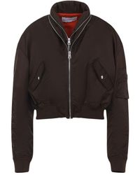 Givenchy - Zipped Shawl Bomber - Lyst